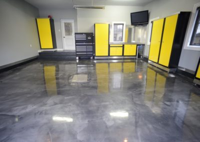 Garage epoxy floor